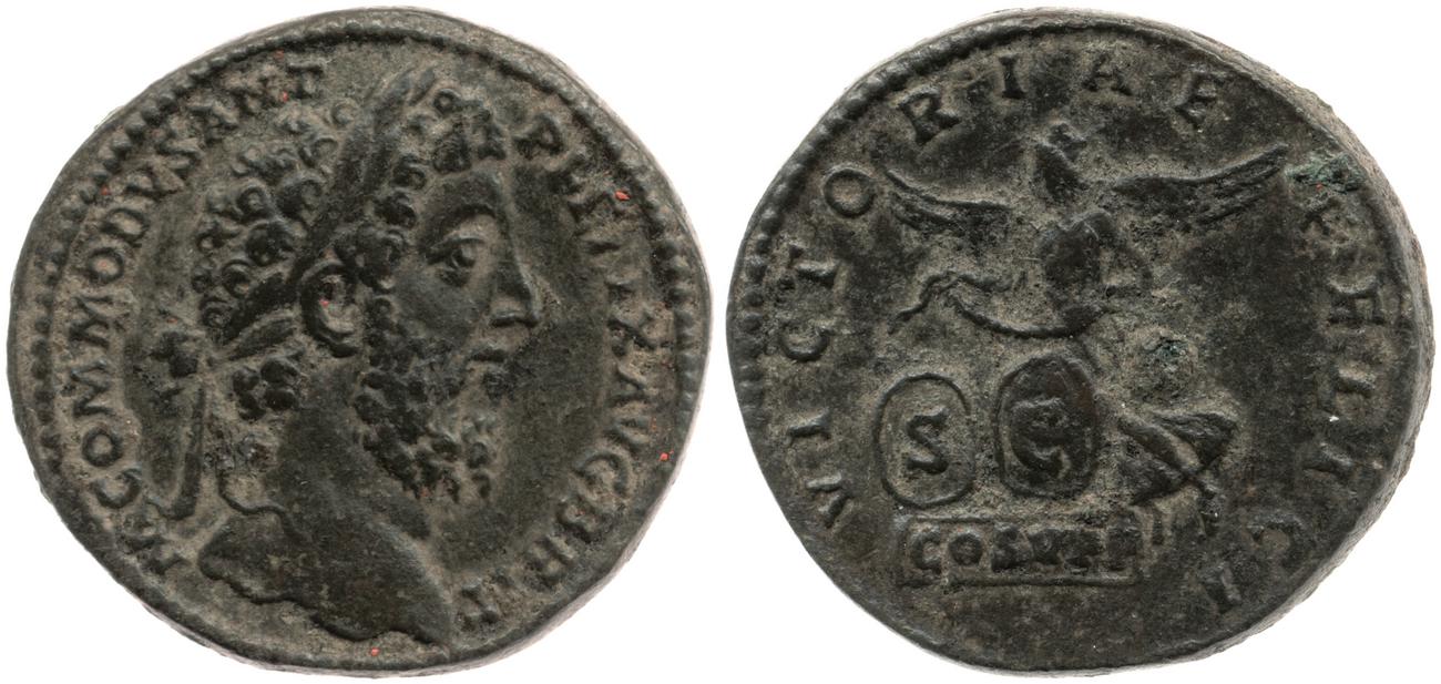 аверс RIC III Commodus 552