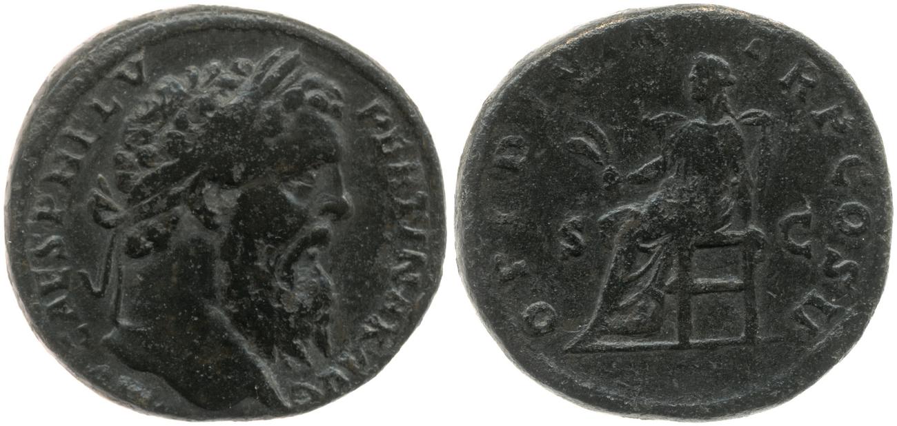 RIC IV Pertinax 20, аверс, bm