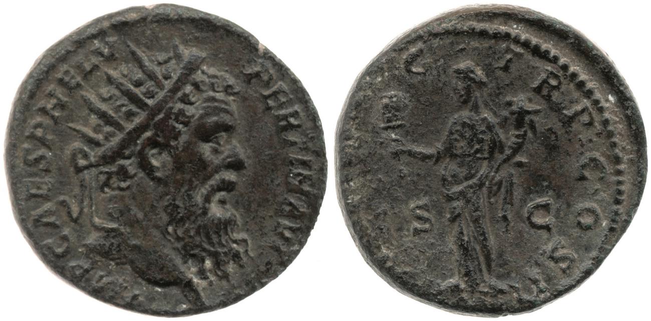 RIC IV Pertinax 25A, аверс, bm