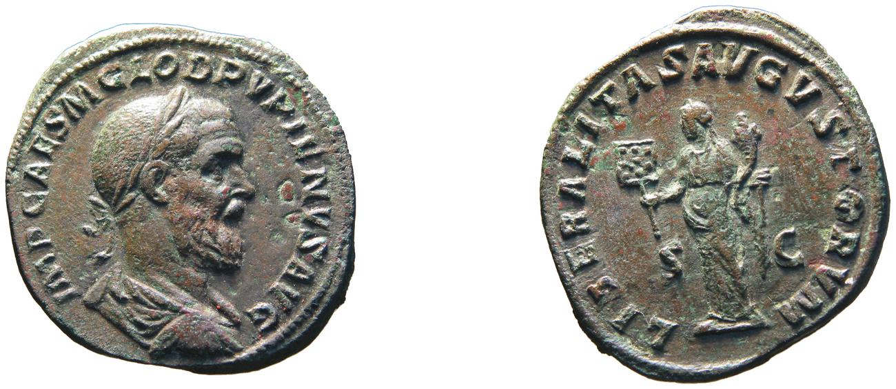 аверс RIC IV Pupienus 14