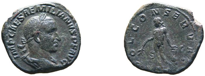реверс RIC IV Aemilian 43