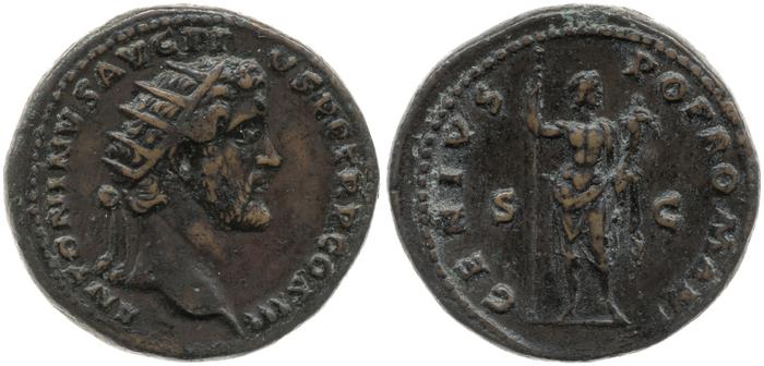 RIC III Antoninus Pius 661, реверс, Британский музей