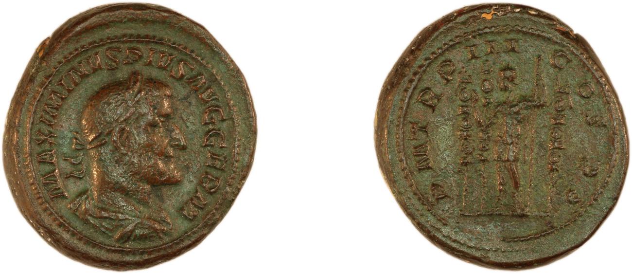 аверс RIC IV Maximinus Thrax 39