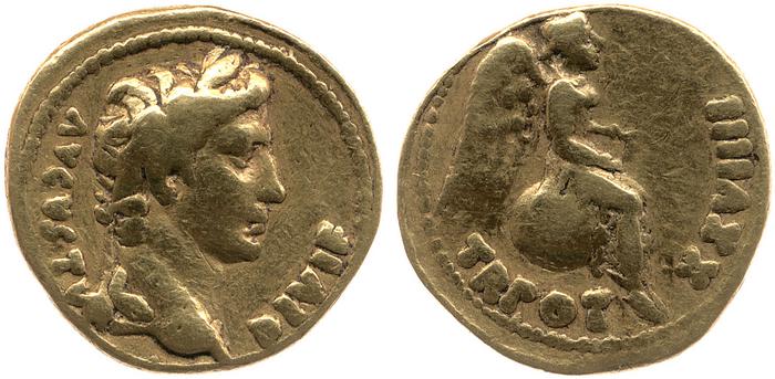 реверс RIC I (second edition) Augustus 216