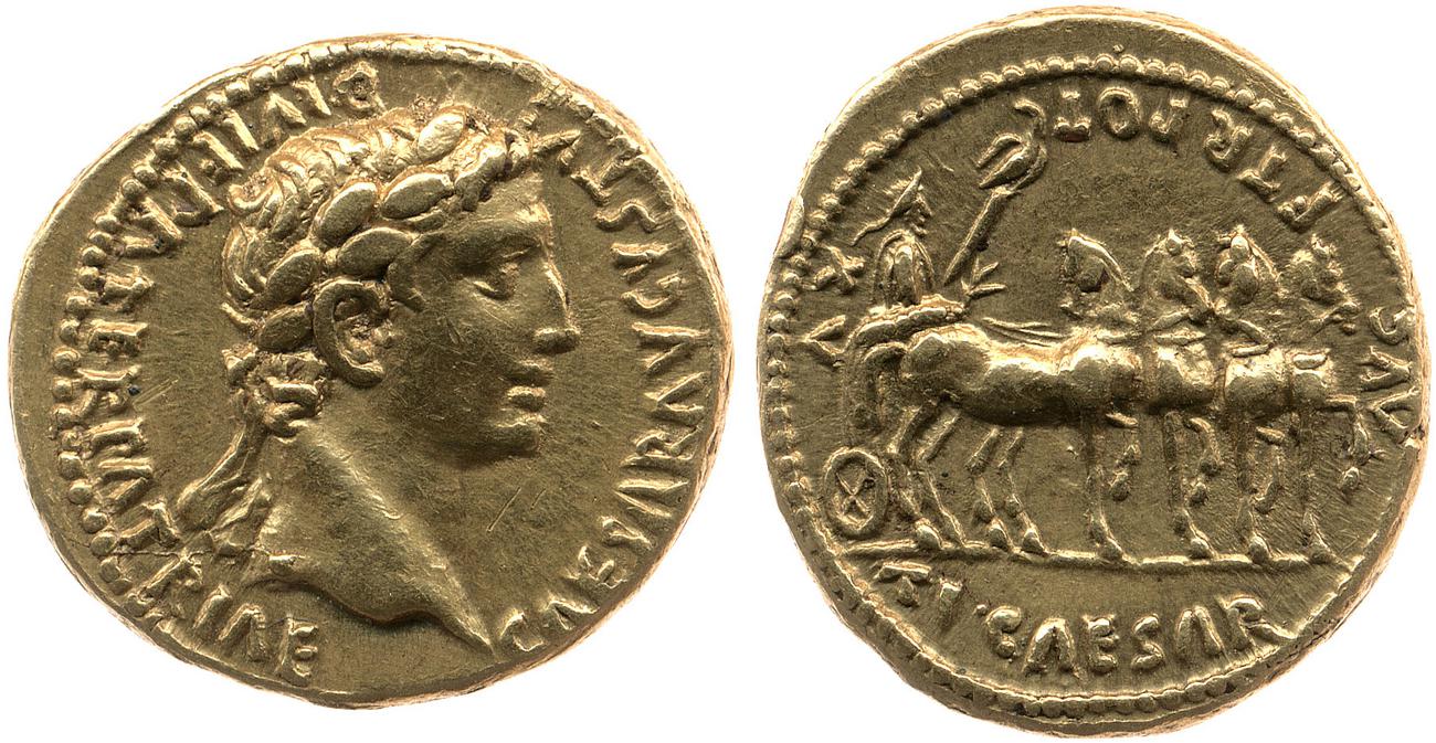 аверс RIC I (second edition) Augustus 223