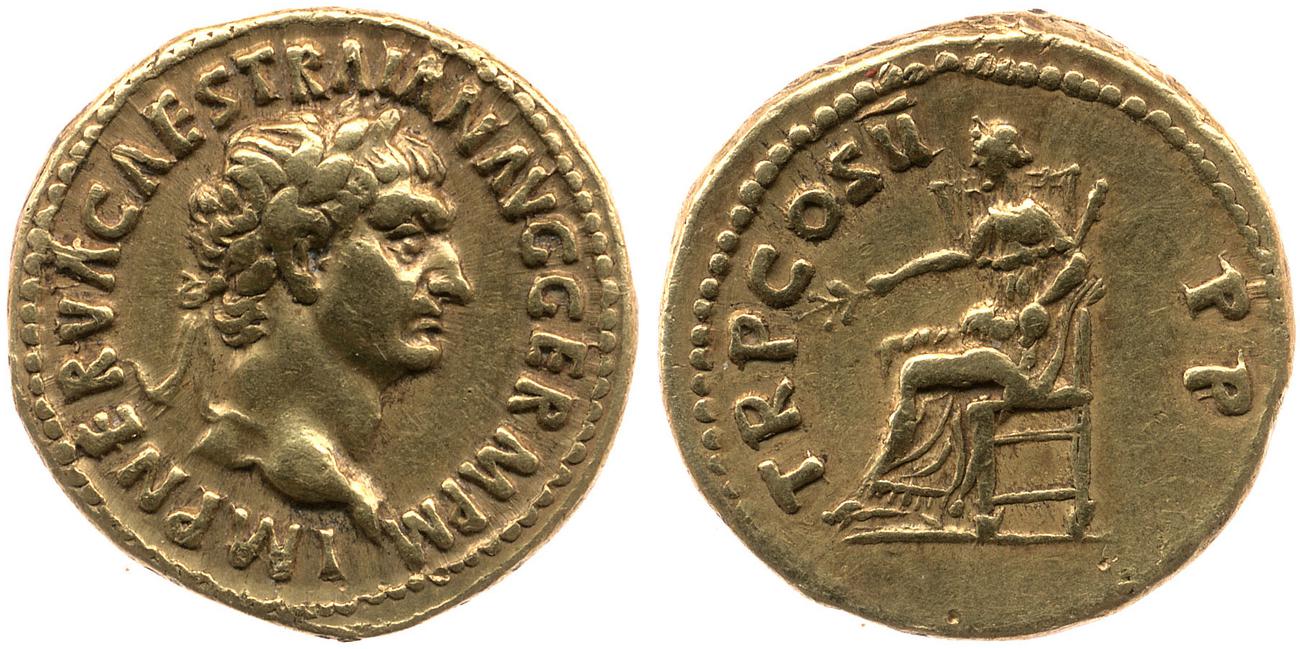 RIC II Trajan 29, аверс, Британский музей