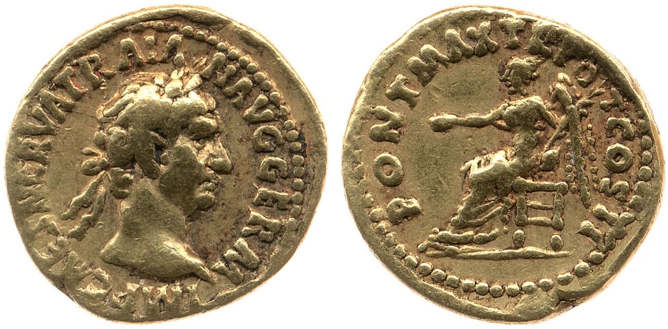 RIC II Trajan 23, аверс, bm