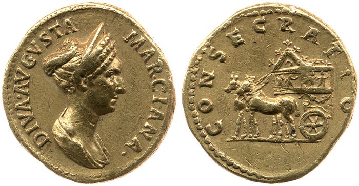 RIC II Trajan 746, реверс, Британский музей