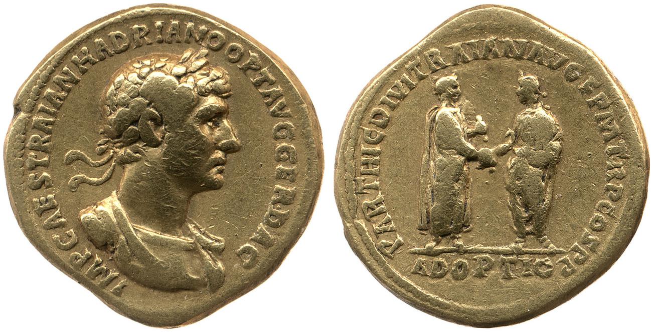 obverse RIC II, Part 3 (second edition) Hadrian 7