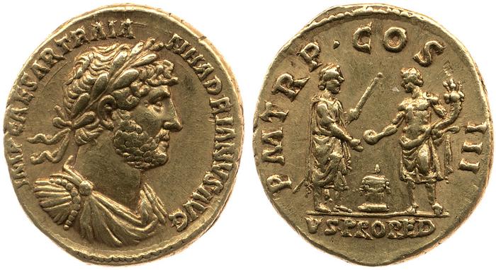 реверс RIC II, Part 3 (second edition) Hadrian 381