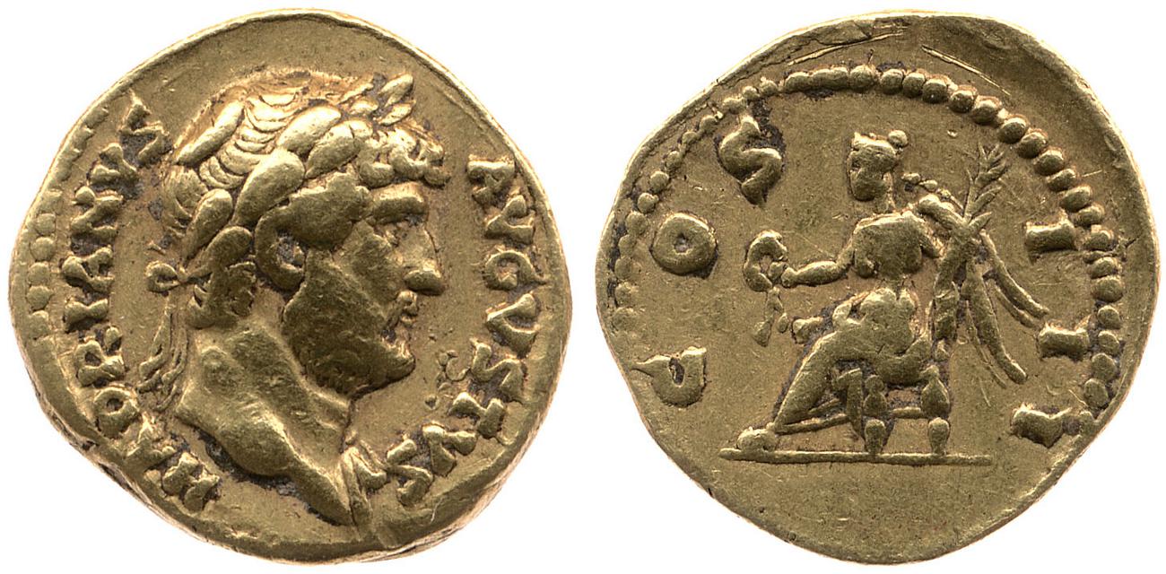 аверс RIC II, Part 3 (second edition) Hadrian 797