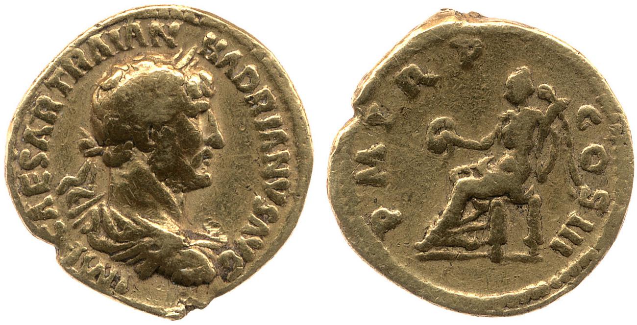 obverse RIC II, Part 3 (second edition) Hadrian 336