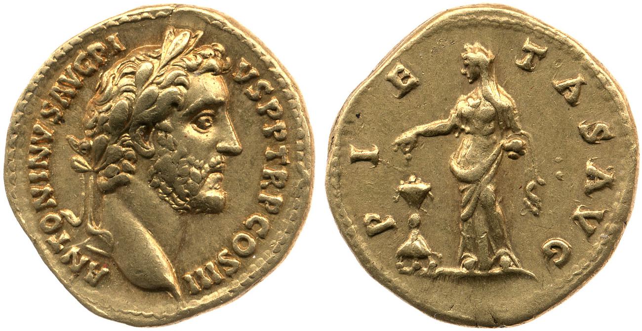 аверс RIC III Antoninus Pius 79