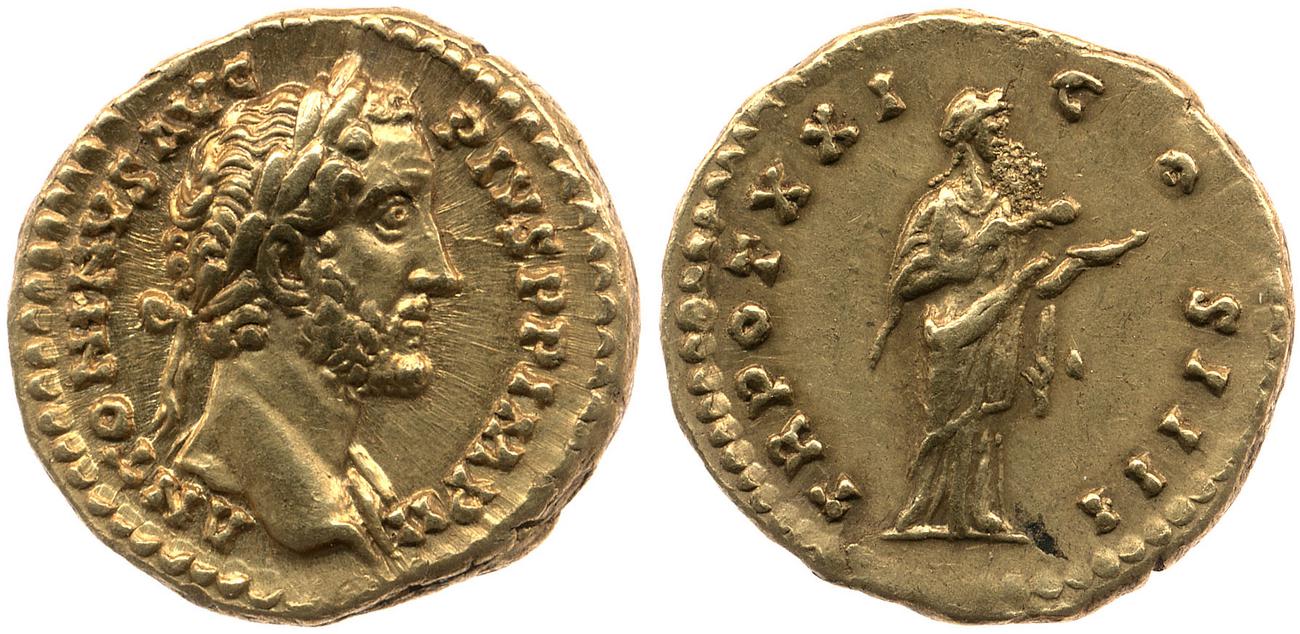 аверс RIC III Antoninus Pius 279C