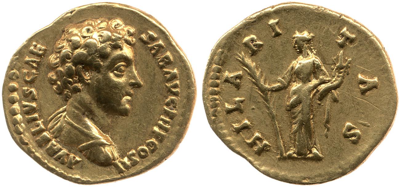RIC III Antoninus Pius 432B, аверс, Британский музей