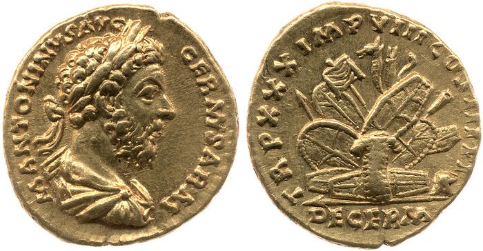 реверс RIC III Marcus Aurelius 337