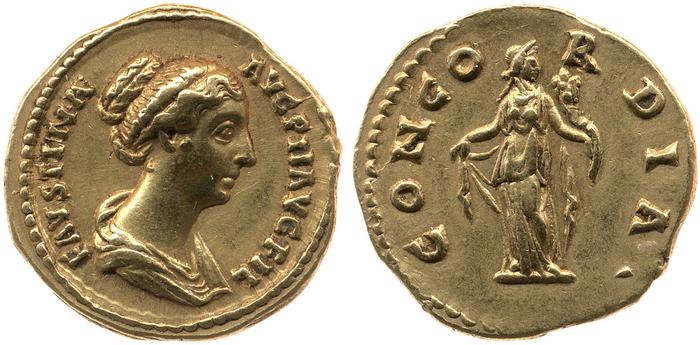 RIC III Antoninus Pius 500a, реверс, Британский музей