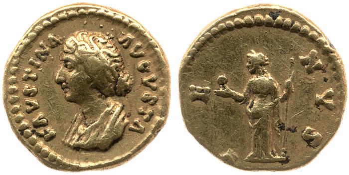 реверс RIC III Marcus Aurelius 727