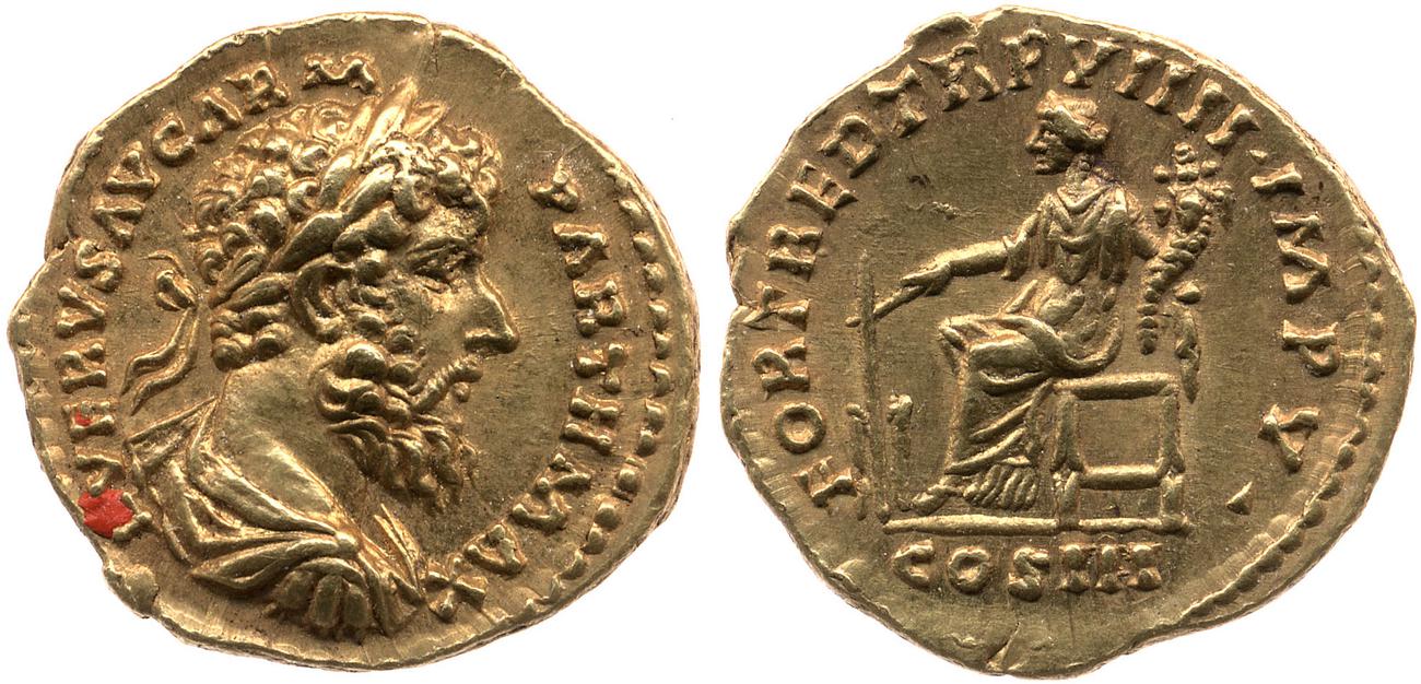аверс RIC III Marcus Aurelius 596