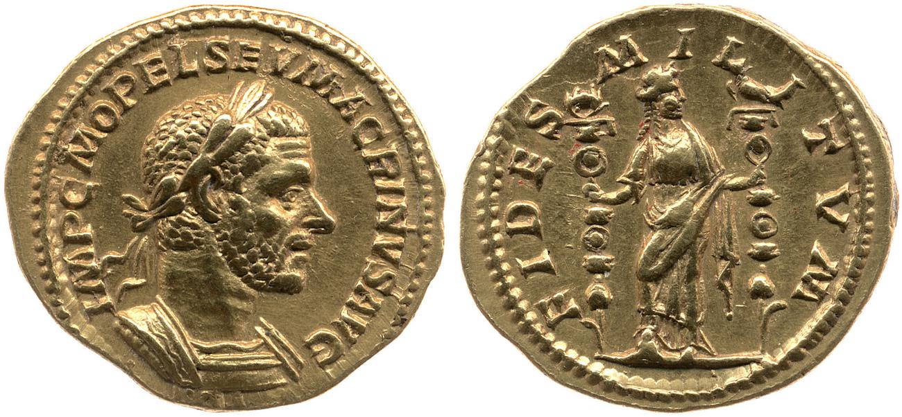 obverse RIC IV Macrinus 64