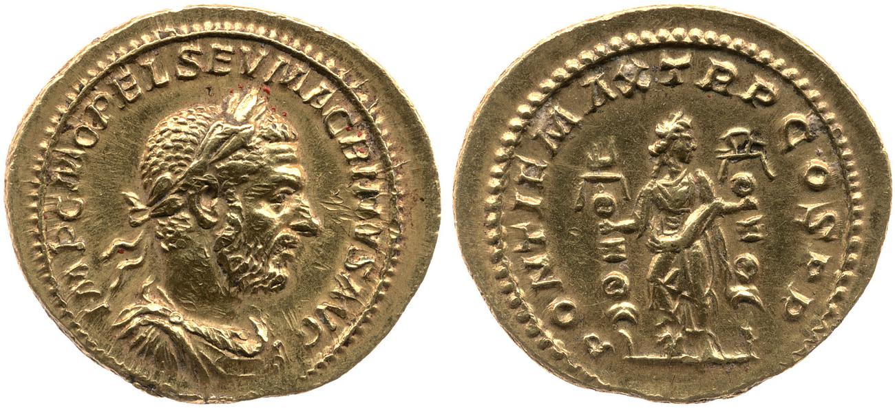 obverse RIC IV Macrinus 22