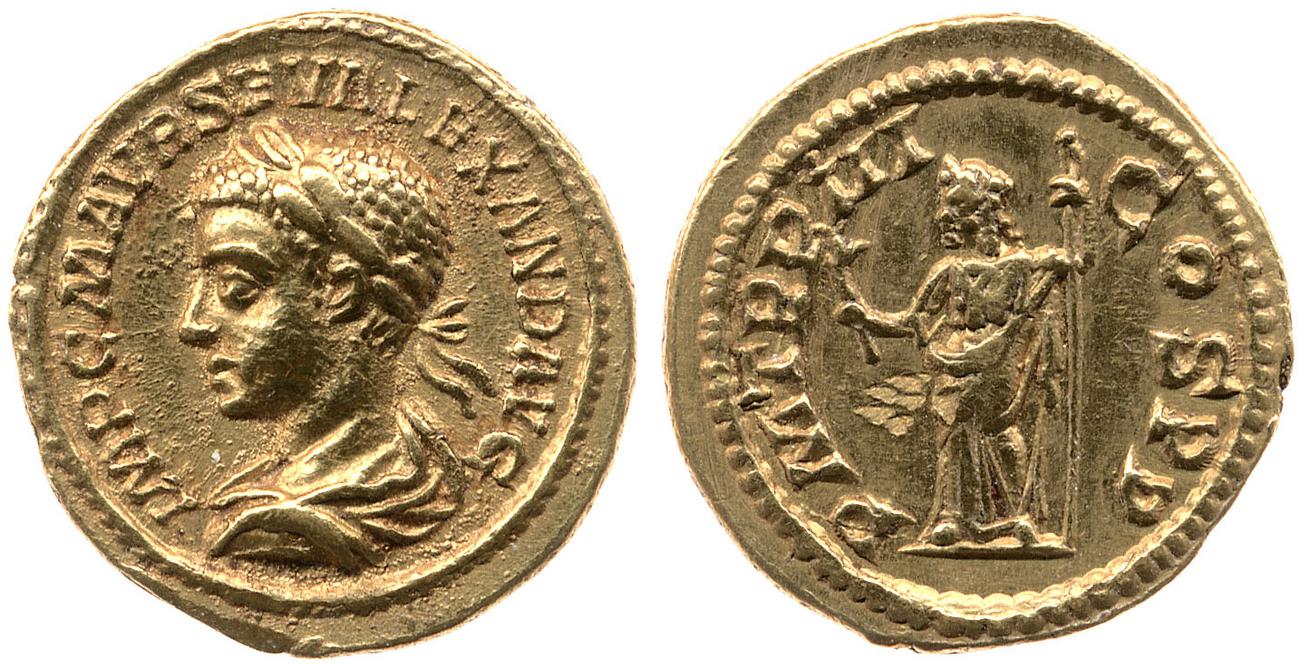 obverse RIC IV Severus Alexander 39