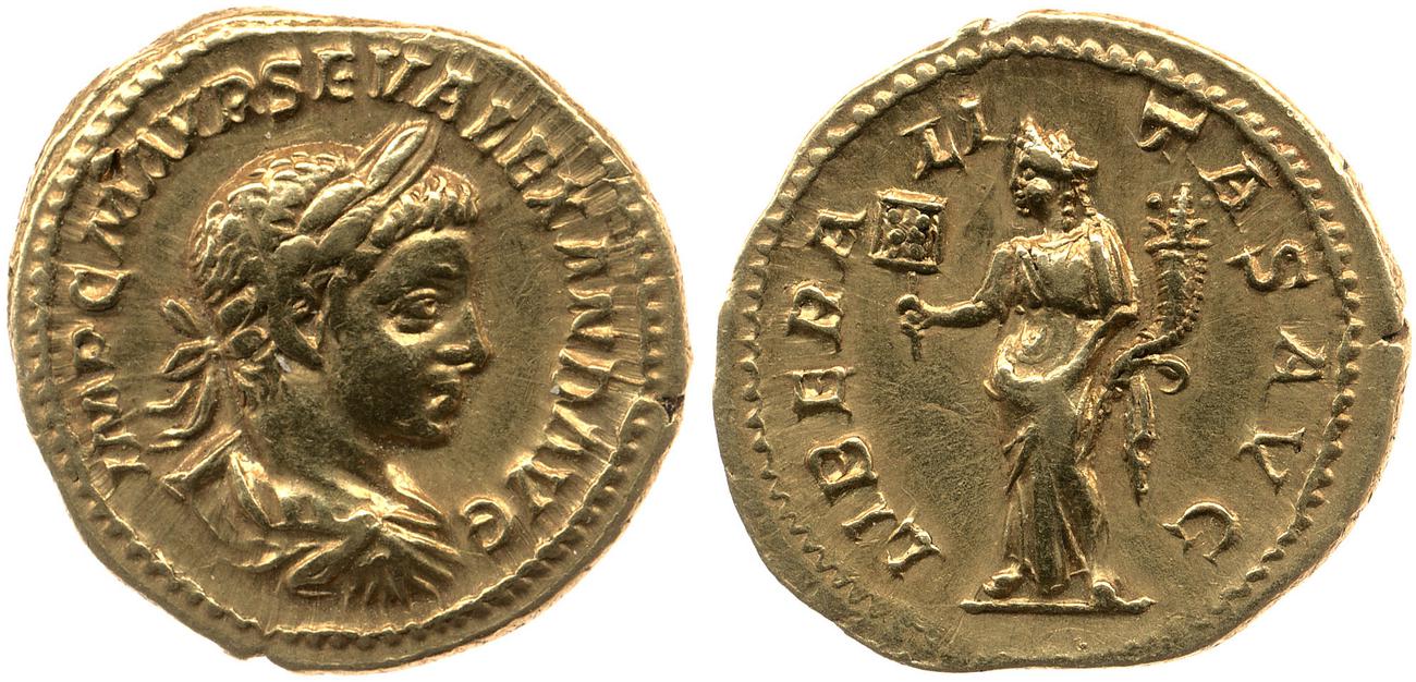 аверс RIC IV Severus Alexander 147