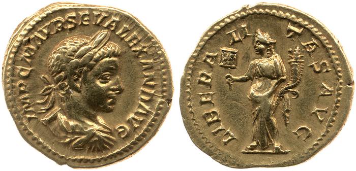 реверс RIC IV Severus Alexander 147