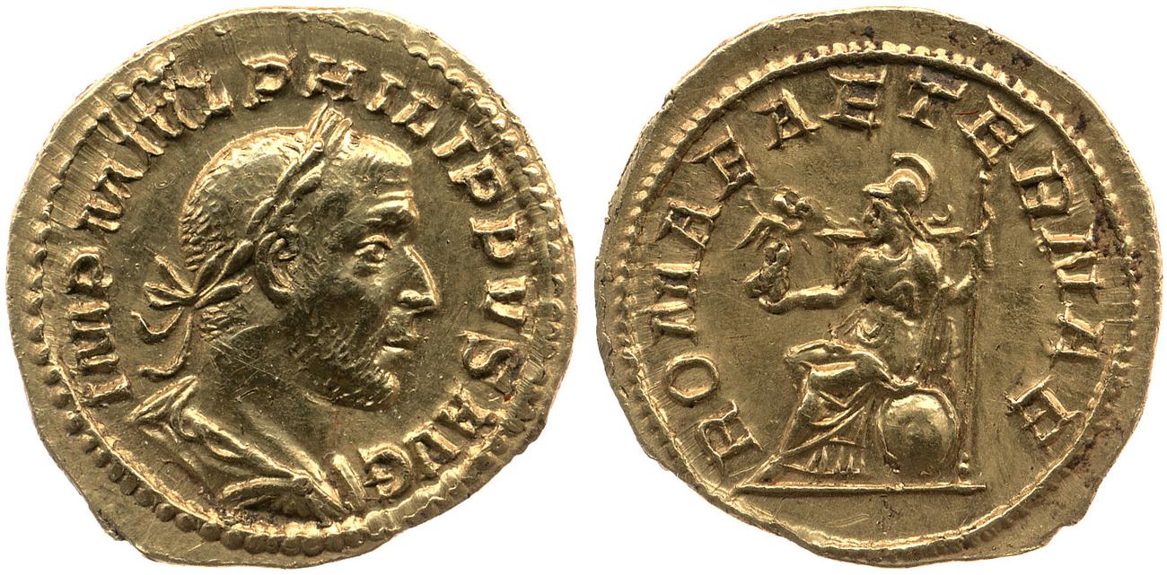 obverse RIC IV Philip I 44A