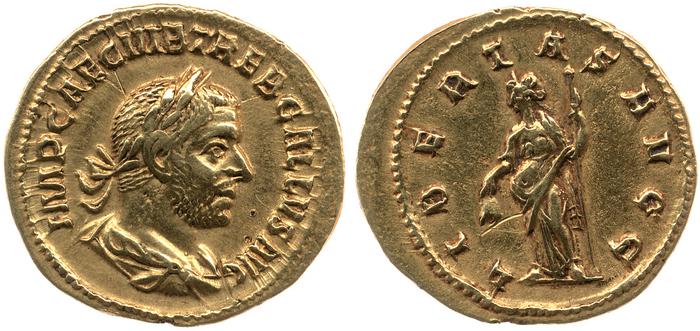 reverse RIC IV Trebonianus Gallus 20