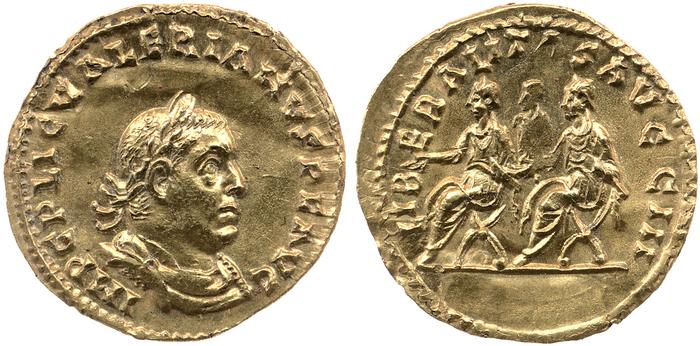 reverse RIC V Valerian 45