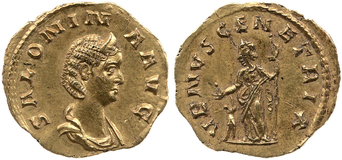 obverse RIC V Salonina 42