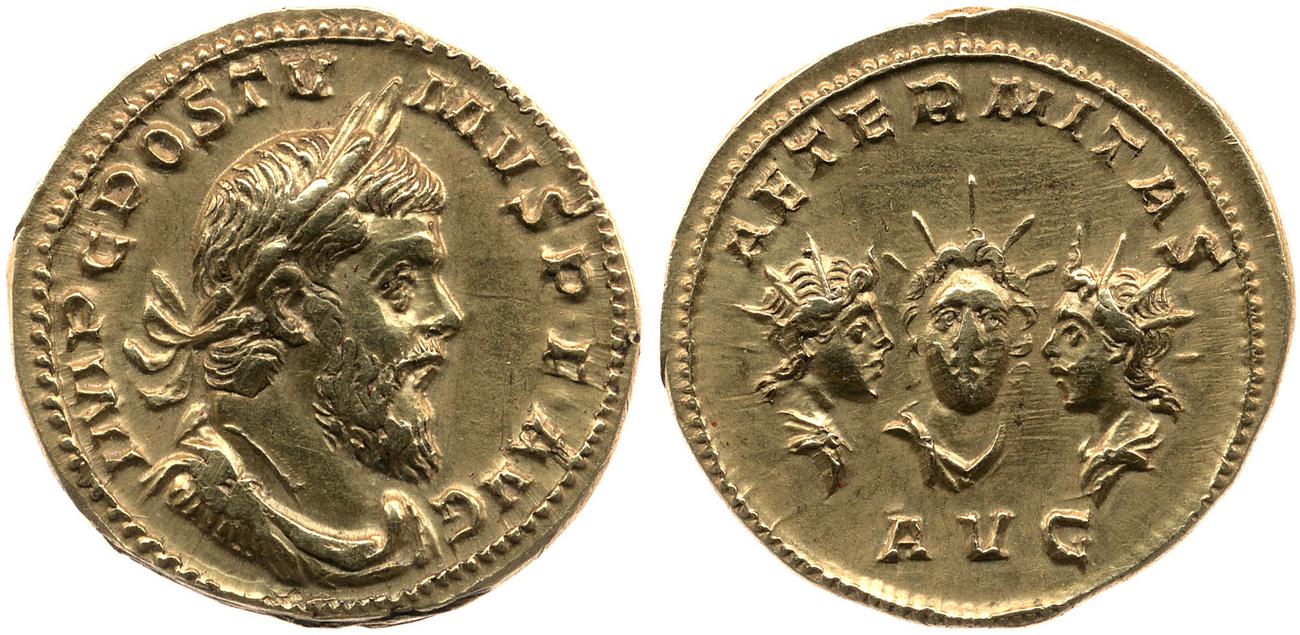obverse RIC V Postumus 18