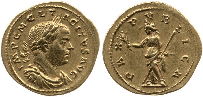 реверс RIC V Tacitus 3