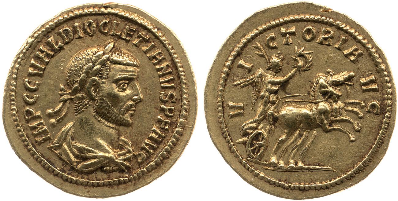 obverse RIC V Diocletian 303