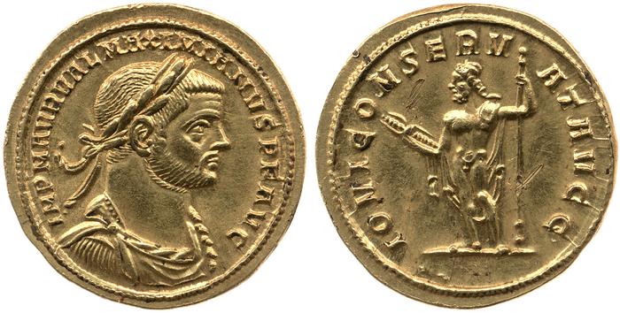 reverse RIC V Diocletian 492
