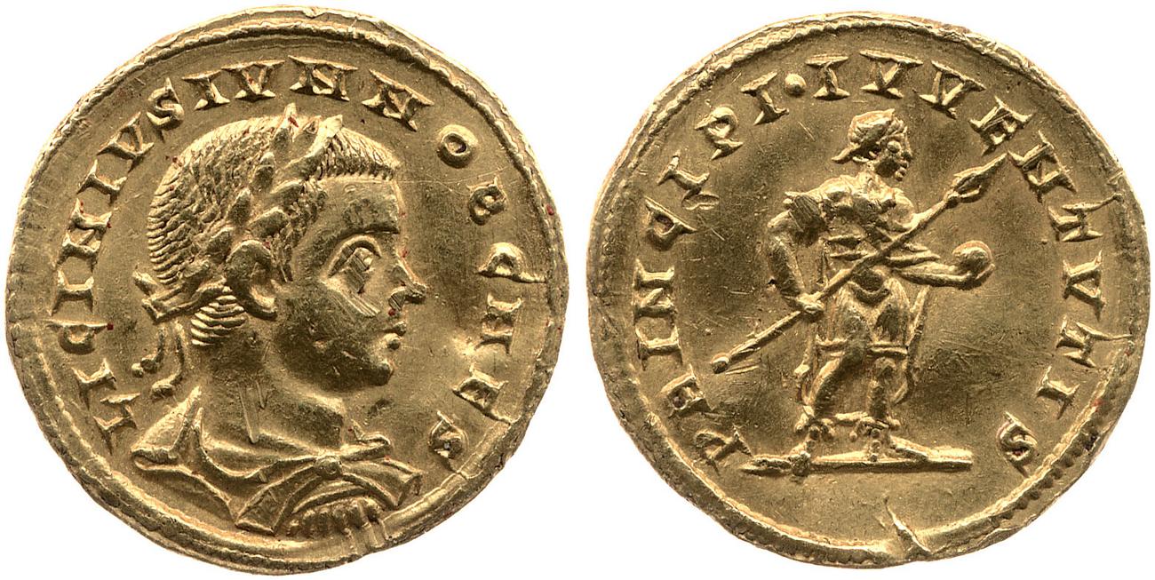 аверс RIC VII Ticinum 113