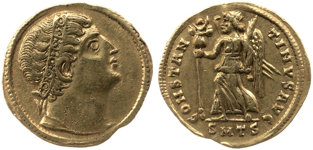 RIC VII Thessalonica 168, аверс, bm