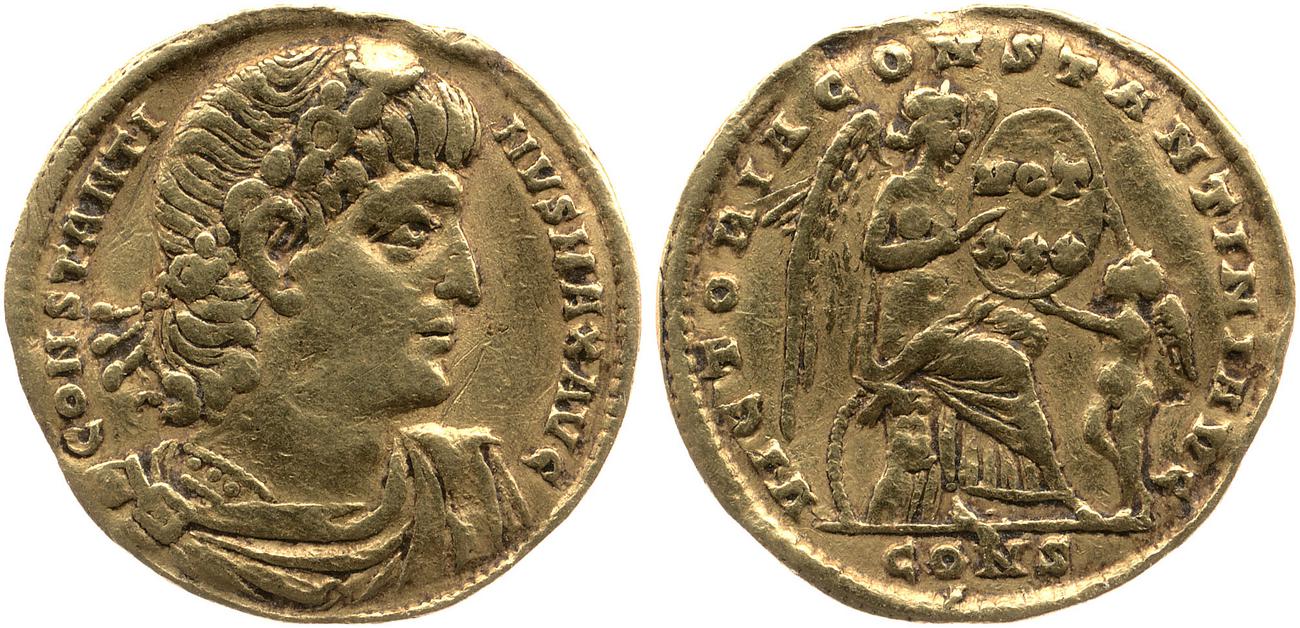 аверс RIC VII Constantinople 107
