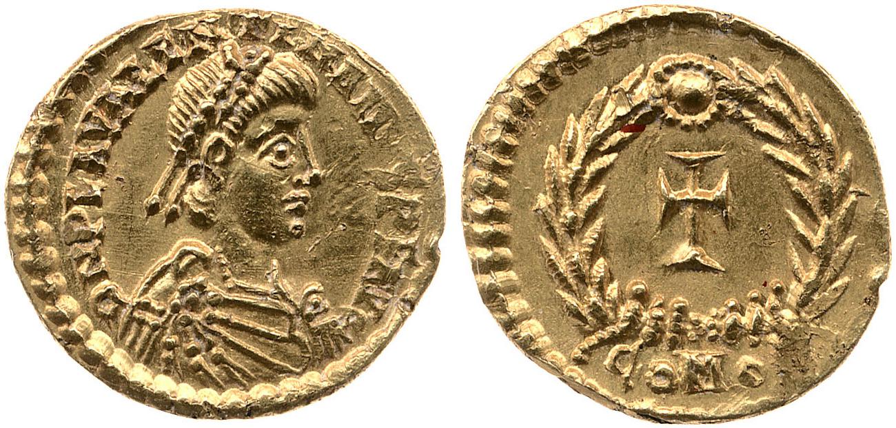 аверс RIC X Valentinian III 2072