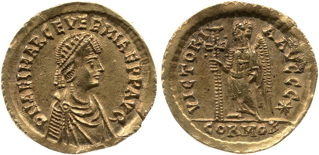 аверс RIC X Anthemius 2829