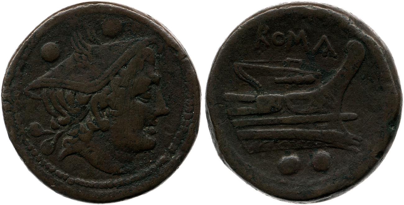 RRC 38/5, аверс, bm