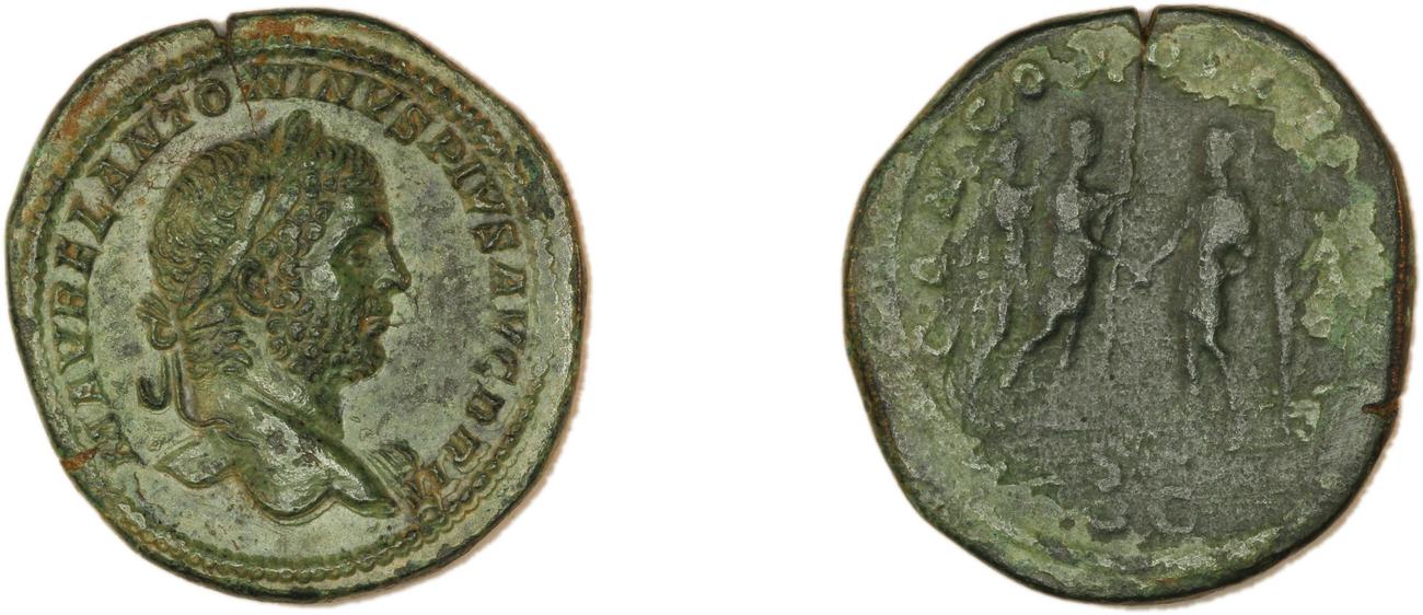 obverse RIC IV Caracalla 508C