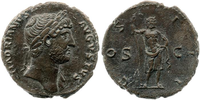реверс RIC II, Part 3 (second edition) Hadrian 748