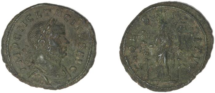 реверс RIC V Tacitus 107