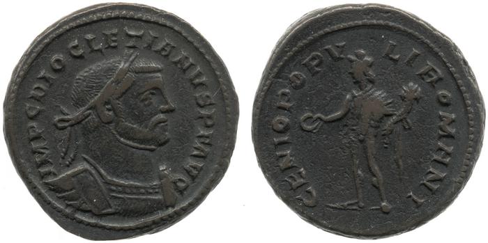 RIC VI Londinium 6a, реверс, Британский музей