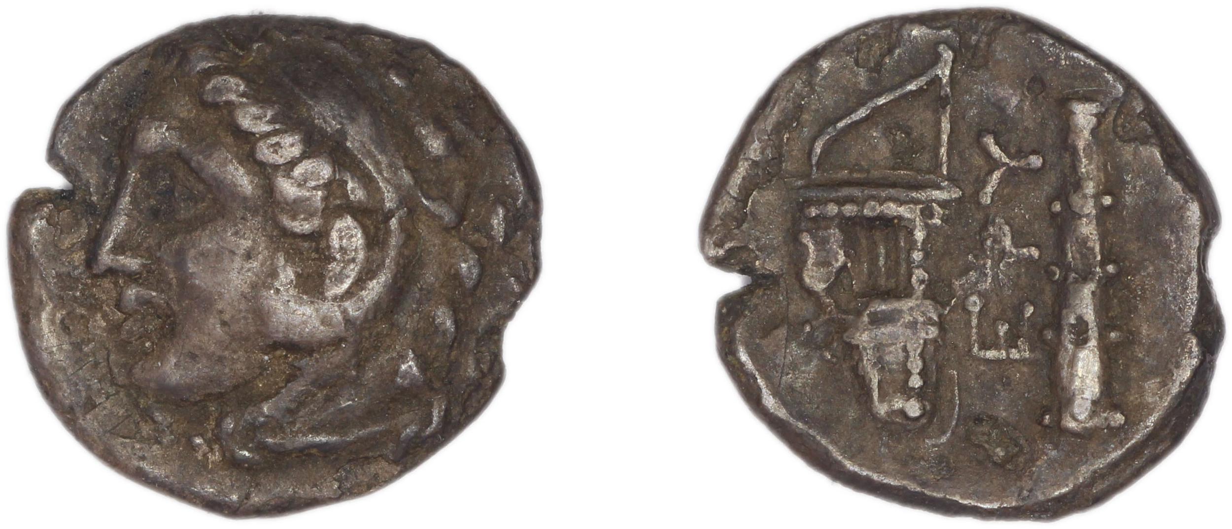 аверс Erythrae Kinns 1980 Period III, AR II