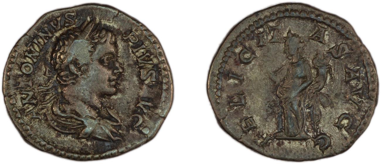 RIC IV Caracalla 127, аверс, bm