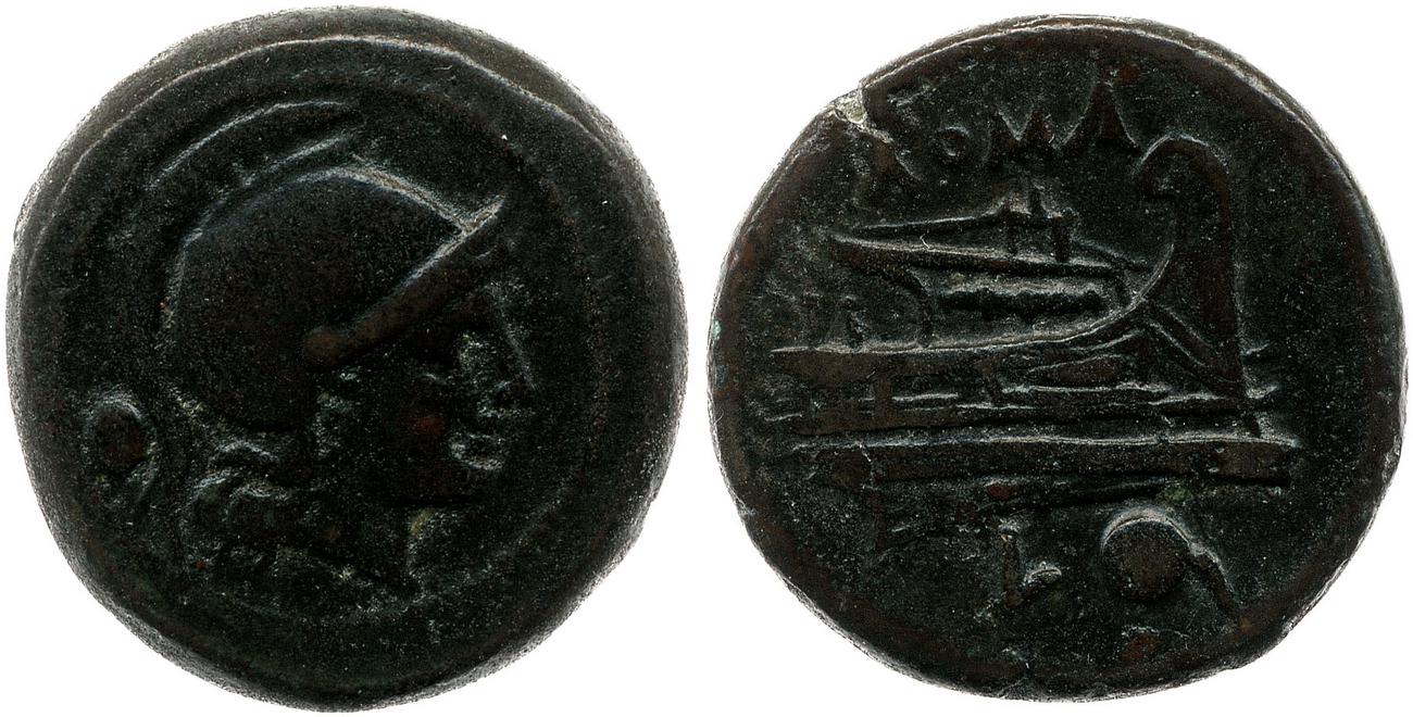 RRC 43/5, аверс, bm