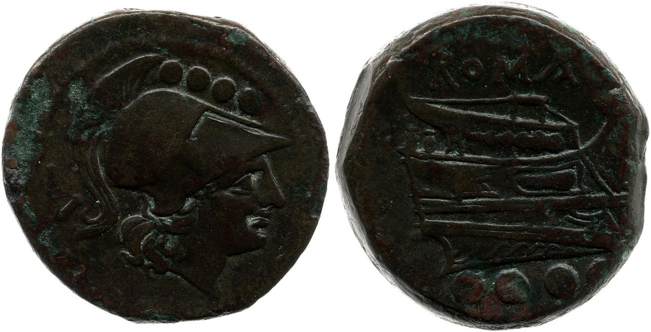 RRC 43/3a, аверс, bm